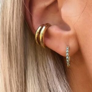 James Michelle Turquoise Huggies